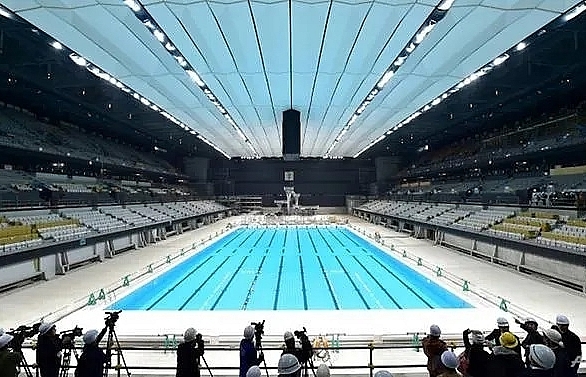 Tokyo 2020 unveils 15,000-seat Olympic aquatics centre