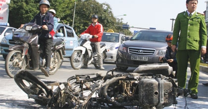 Alleged Honda bike explosion case is firing up public opinion