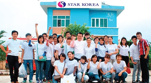 minh han injects passion into csr