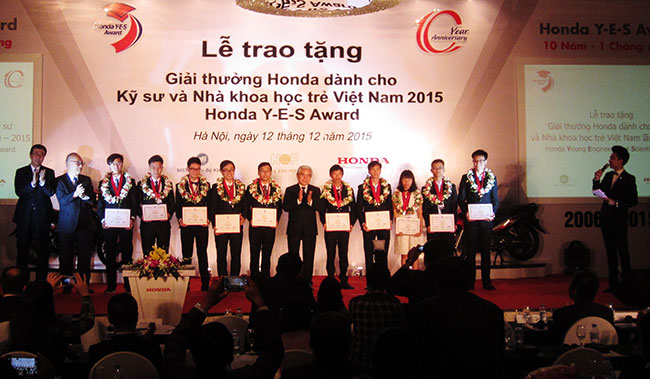 honda vietnam celebrates 10 years of fostering young vietnamese talents