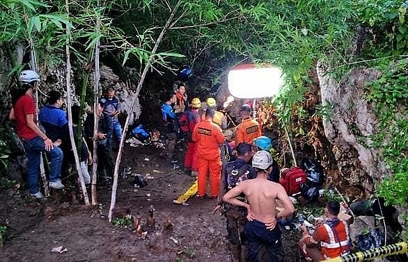 3 students found dead in flooded Indonesian cave