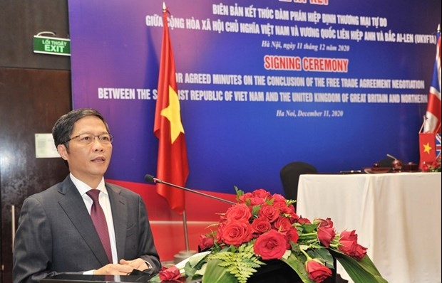Vietnam, UK issue joint statement concluding free trade negotiations