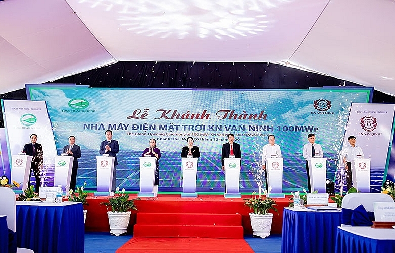 $87 million solar power plant inaugurated in Khanh Hoa