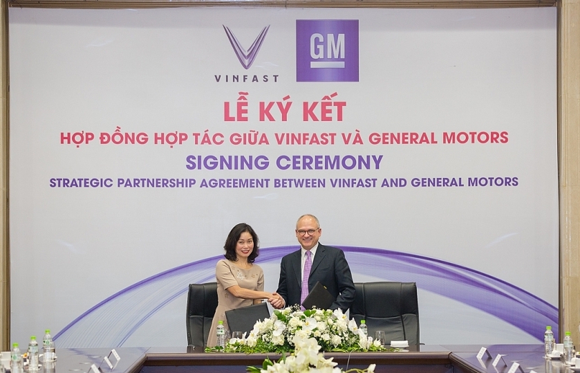 Vinfast and GM signs landmark strategic partnership agreement