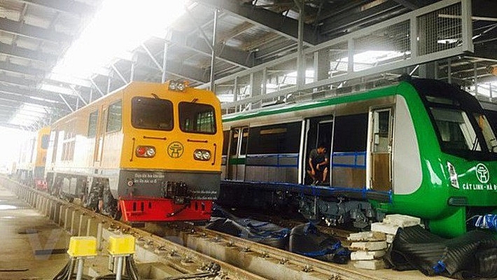 cat linh hadong elevated railway to go into trial operation in august