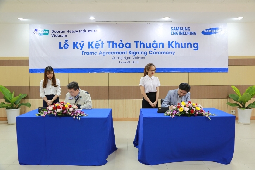 Samsung Engineering selects Doosan Vina as partner