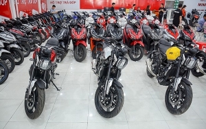 Demand for motorbikes in Vietnam decreases by 10.9 per cent this year