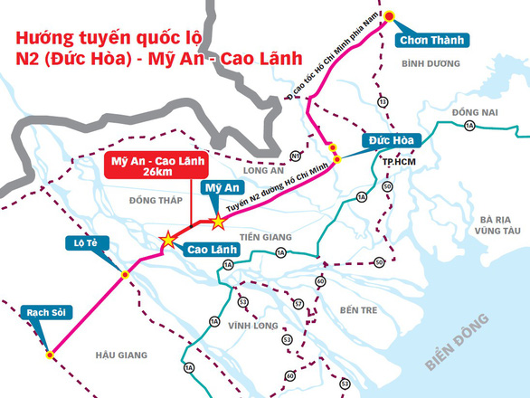 Vietnam approves My An-Cao Lanh Expressway project worth more than $2 billion