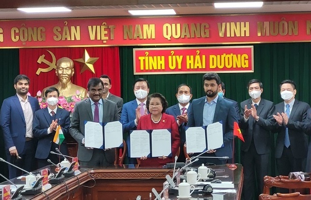 indian corporation in partnership with dai an group to build a billion dollar pharma park in hai duong