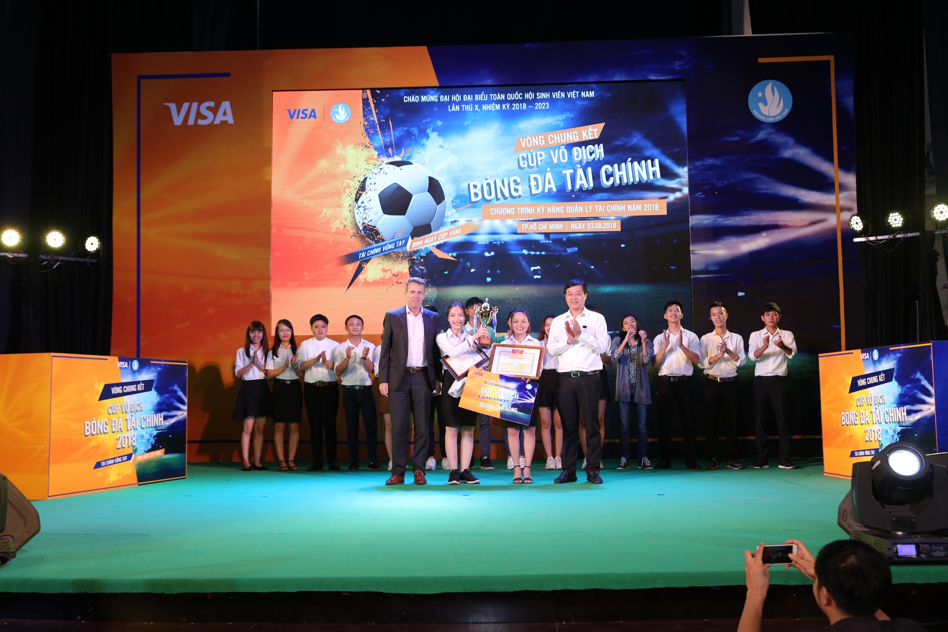 visa 2018 financial football championship sees spectacular finale
