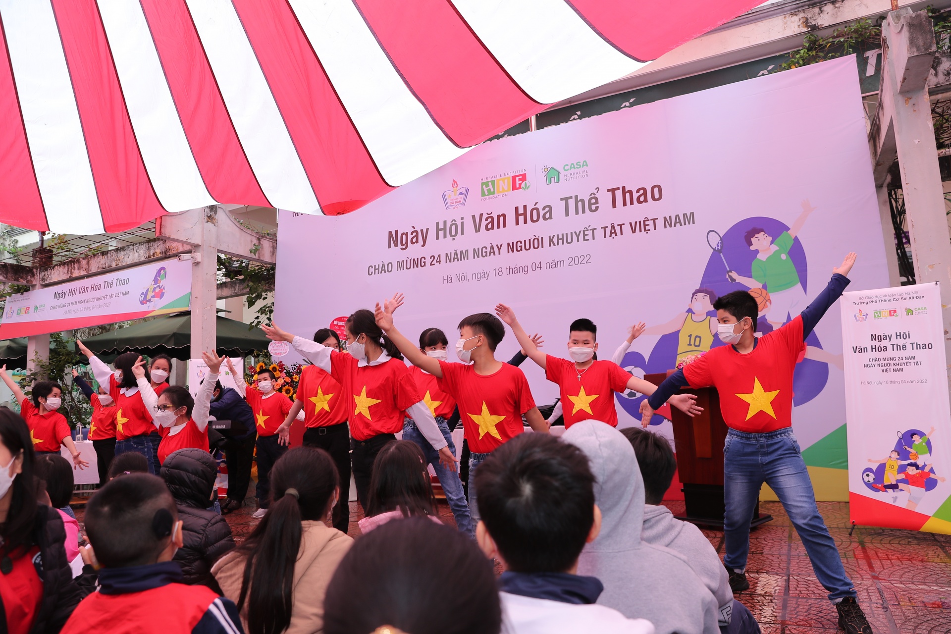 Herbalife Vietnam supports Xa Dan School to organise Sports and Culture Day