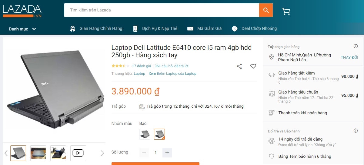Lazada delivers a damaged-battery laptop, not support client to return or exchange
