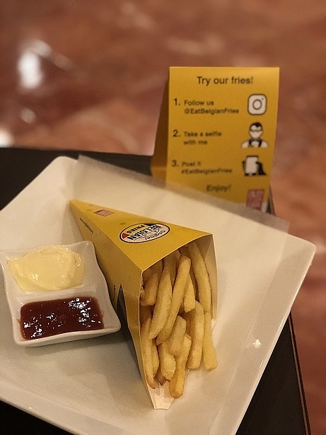 popularity campaign for belgian fries in vietnam