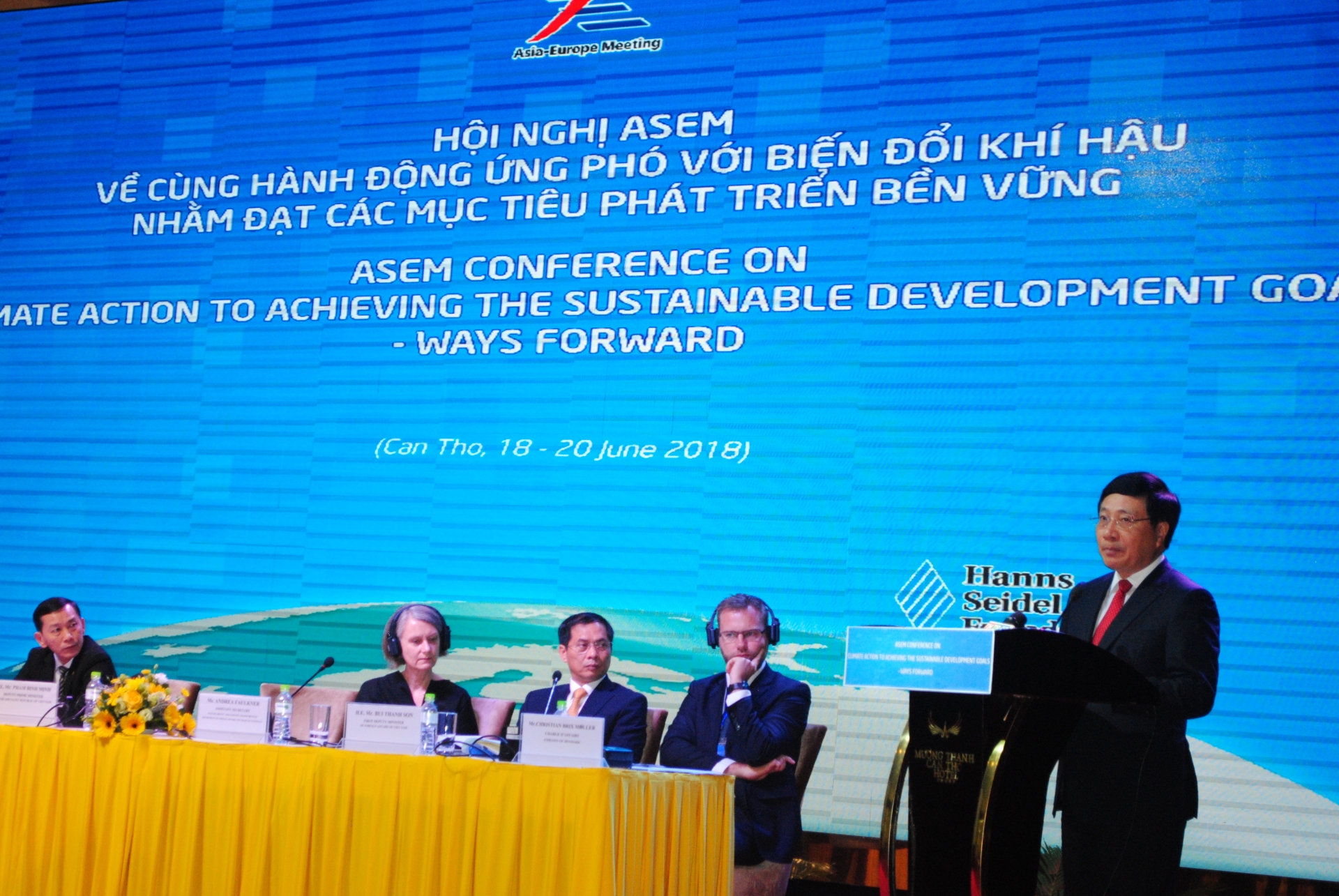 ASEM on climate action to achieving the sustainable development goals