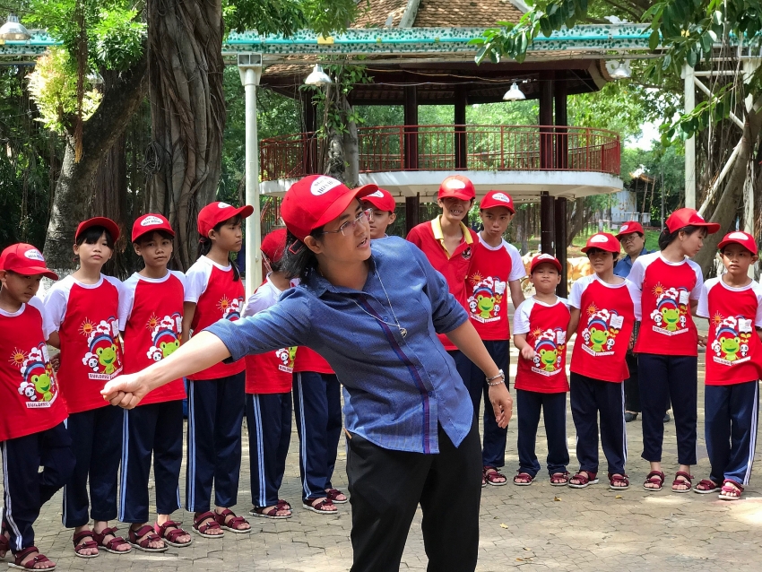 capitaland vietnam organises picnic for underprivileged children