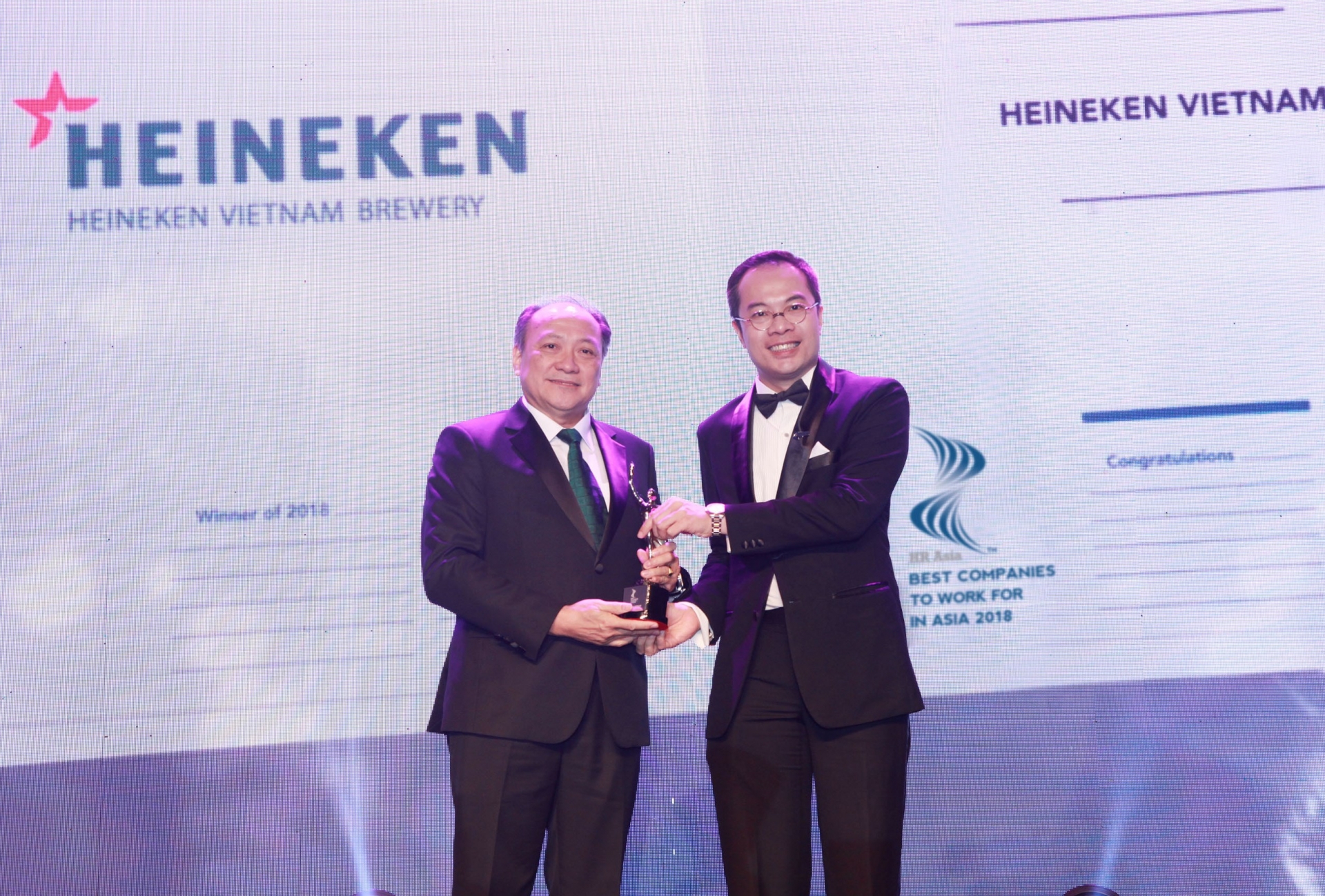 HEINEKEN Vietnam honoured amongst best companies to work for in Asia