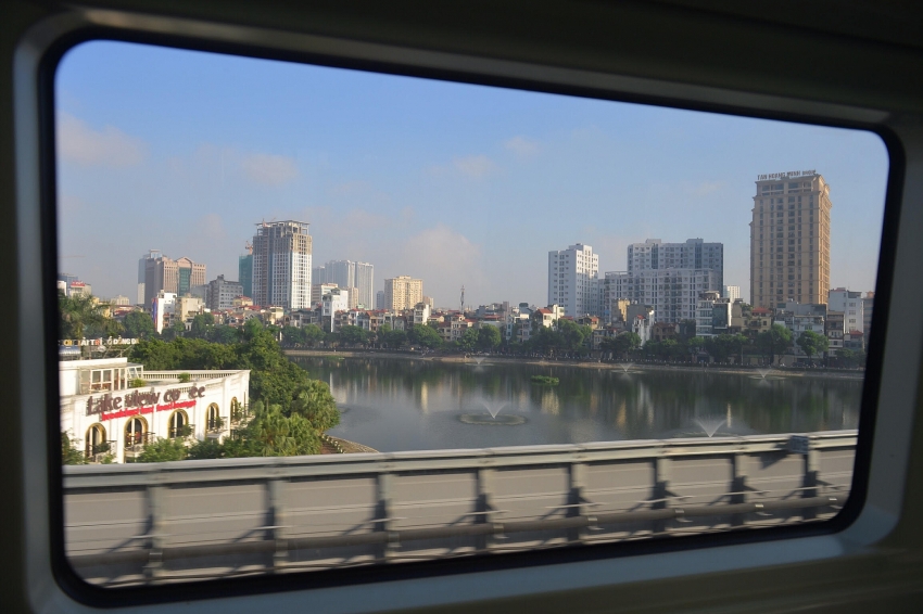 cat linh hadong elevated urban railway first test run