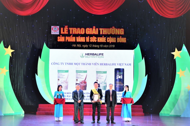 Herbalife Vietnam wins Golden Product for Public Health award in 2019