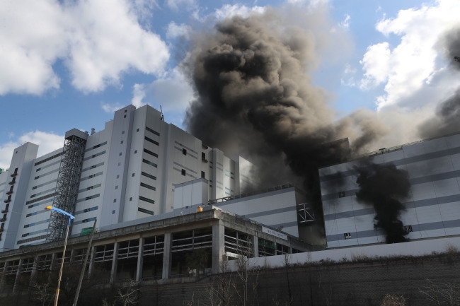 LG factory fire could cause millions of dollars in damage