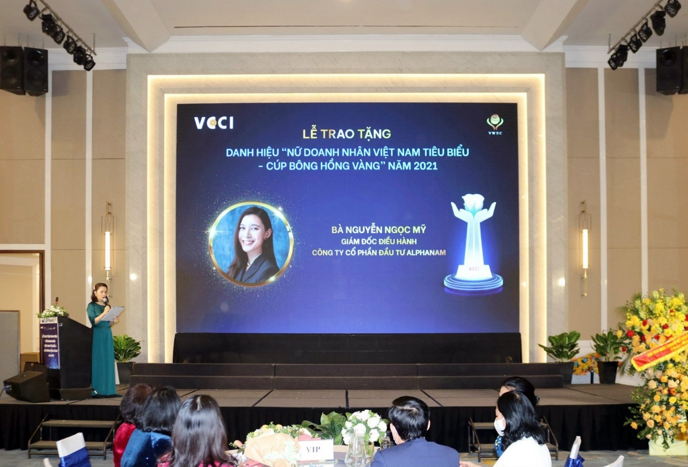 Nguyen Ngoc My, Alphanam Group: Youngest "Golden Rose” of 2021