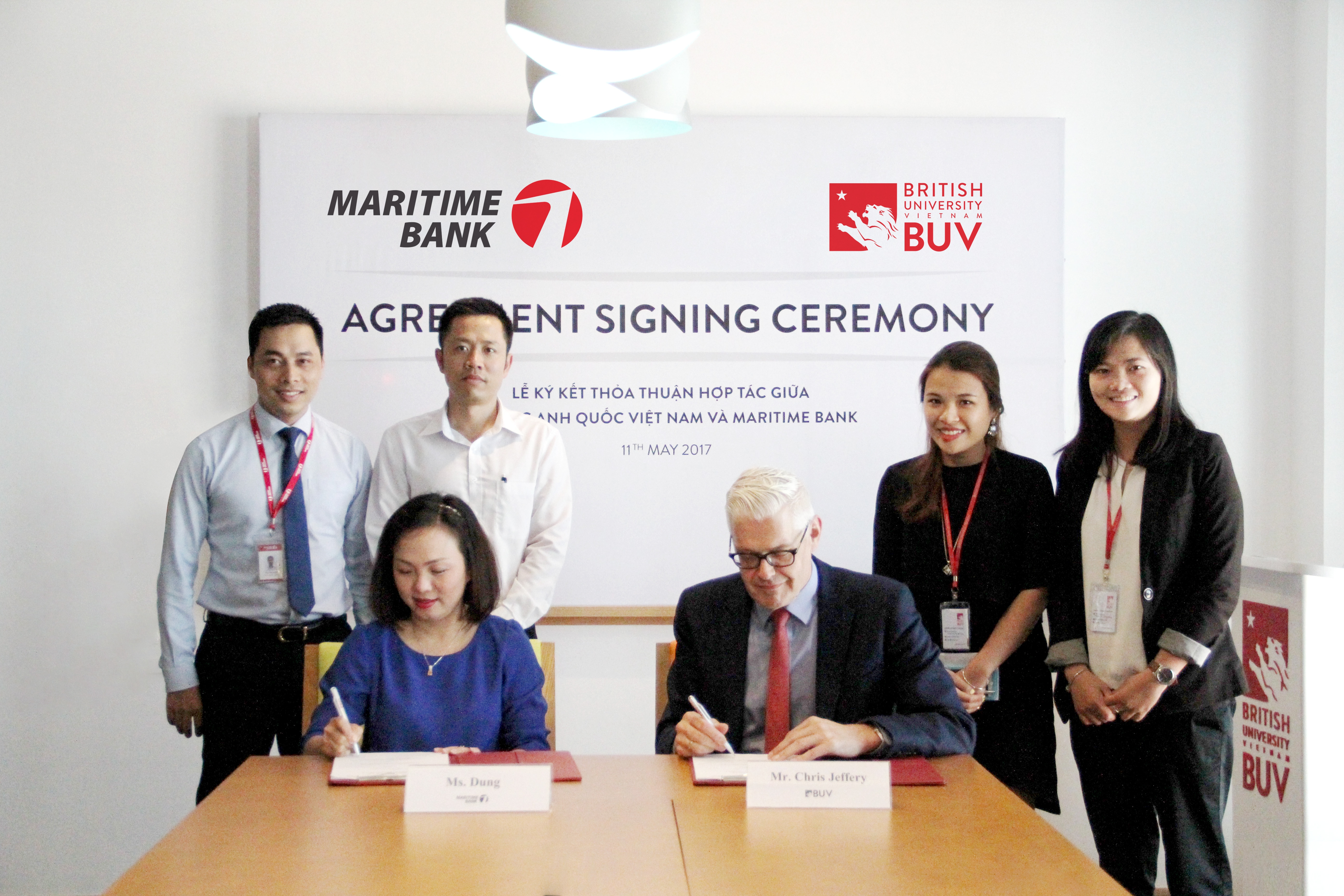 BUV and Maritime Bank partner up to offer wider access to British education