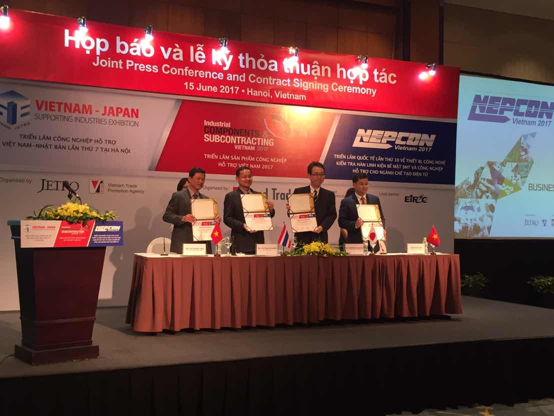 Expo trio to promote localisation in Vietnamese supporting industries