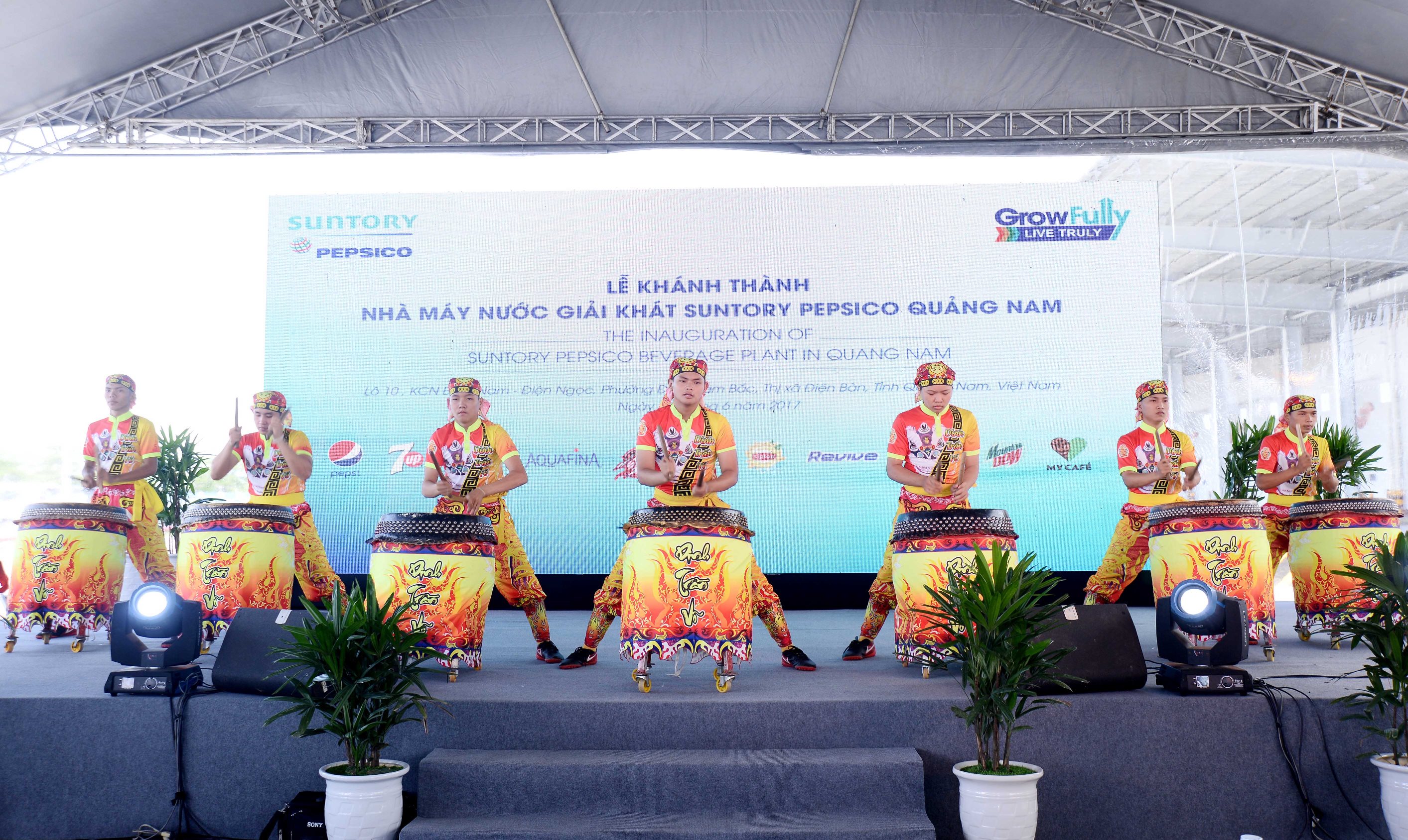 Suntory PepsiCo inaugurates fifth factory in Quang Nam