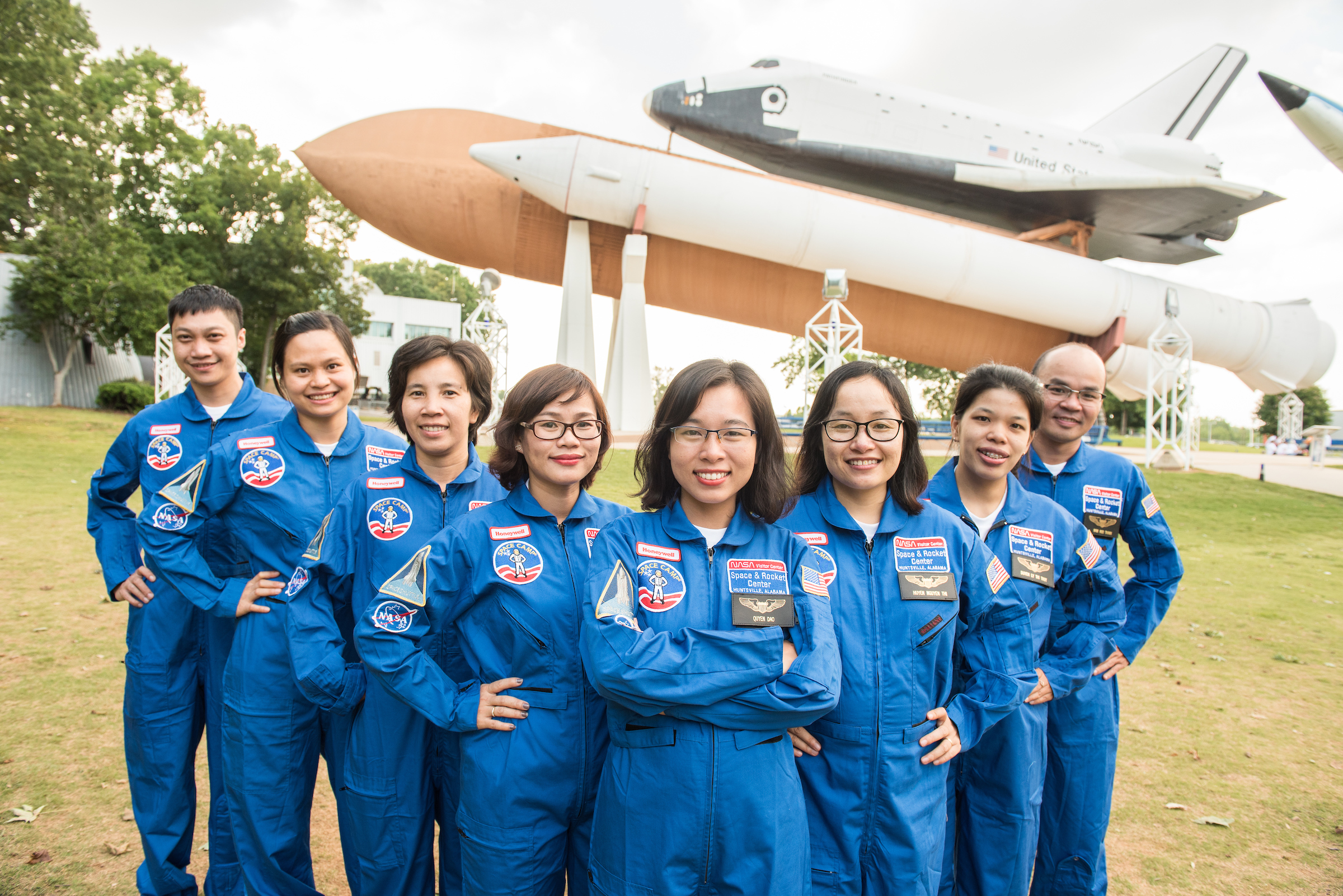 Honeywell Educators at Space Academy welcomes eight Vietnamese participants