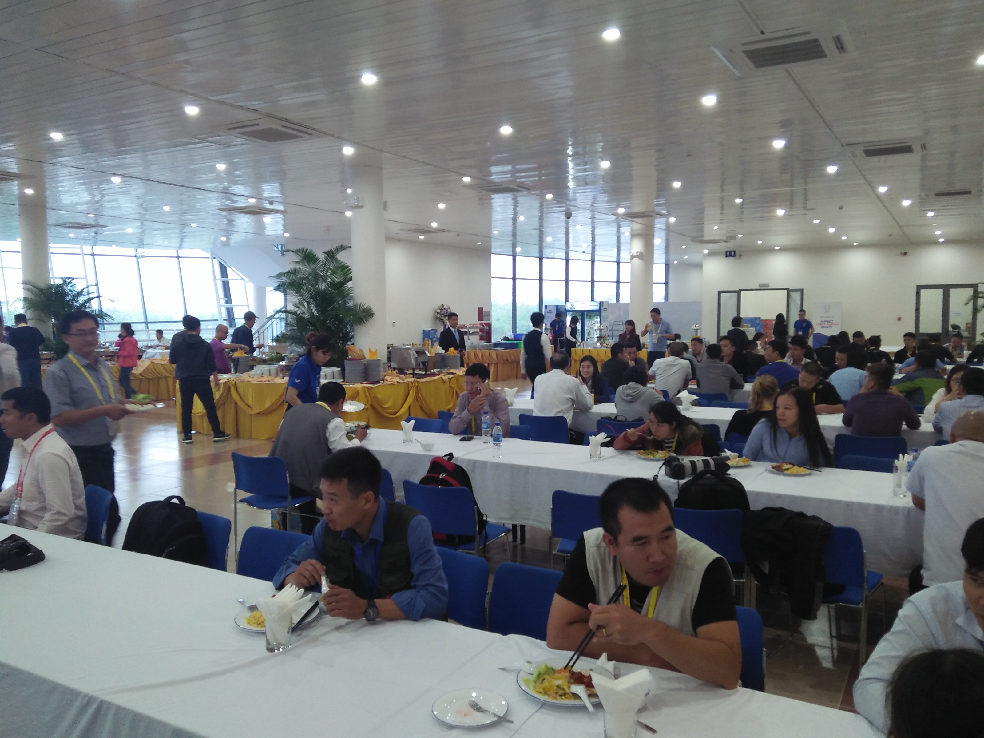 APEC media centre in full swing