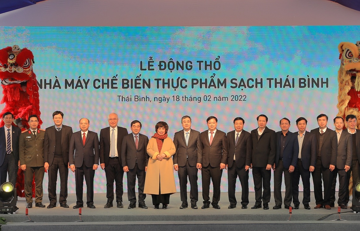 TH Group commences construction of foodstuff factory in Thai Binh