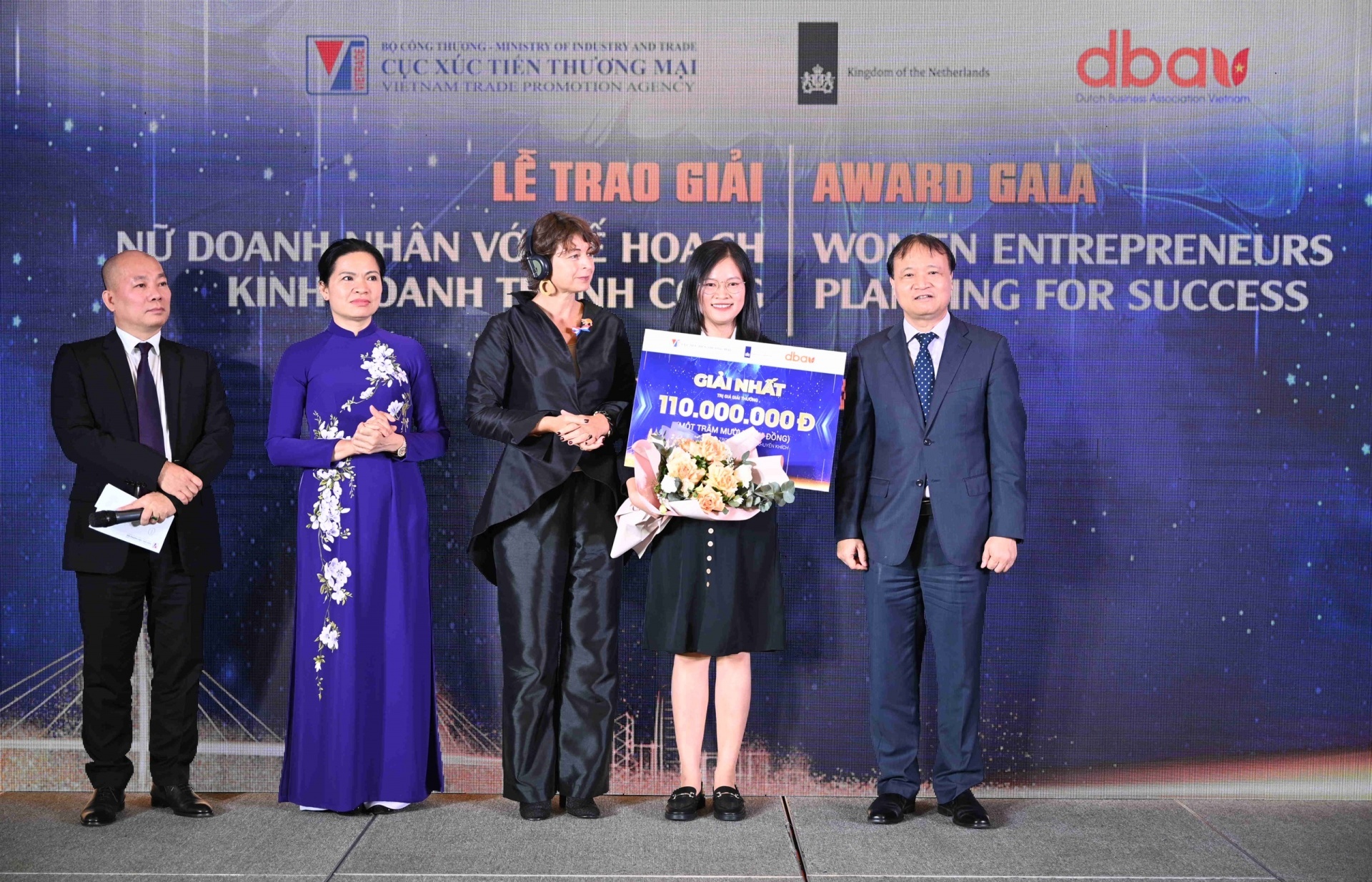 Award gala for the competition “Women entrepreneurs planning for success”