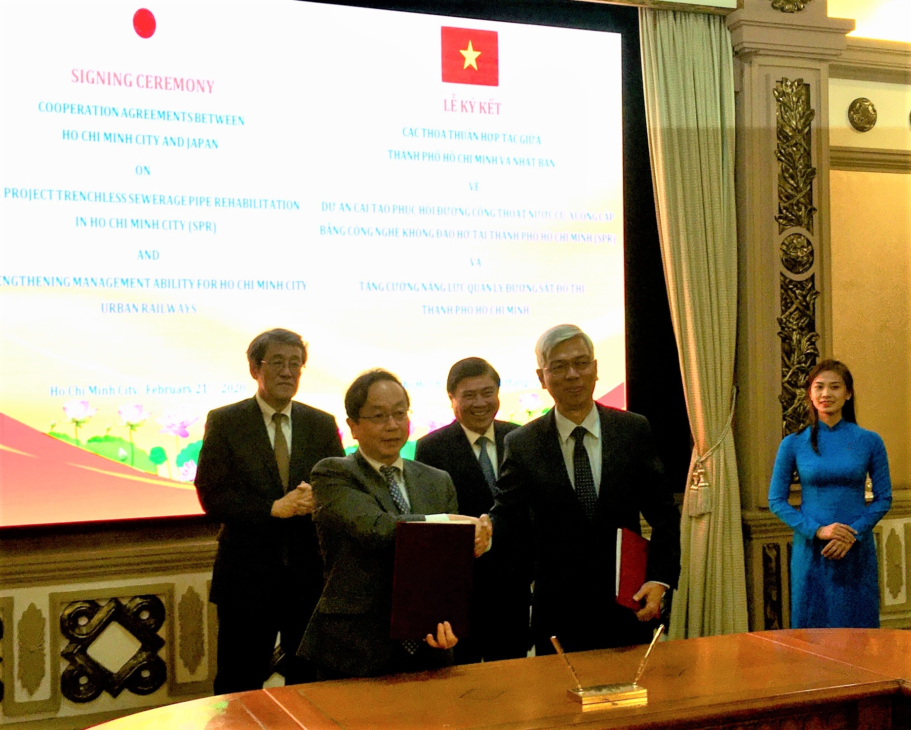 JICA supports trenchless sewerage pipe rehabilitation in Ho Chi Minh City