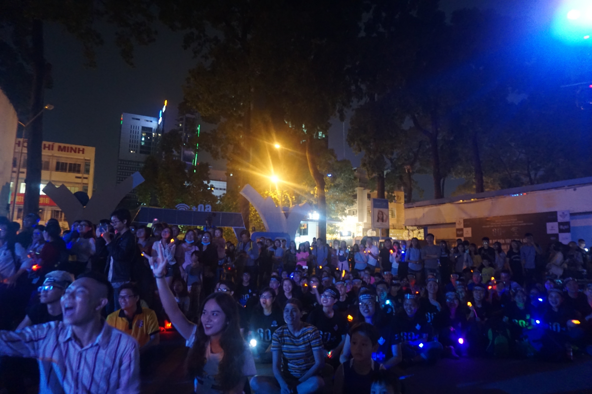 ho chi minh city celebrates the 10th anniversary of earth hour program in vietnam