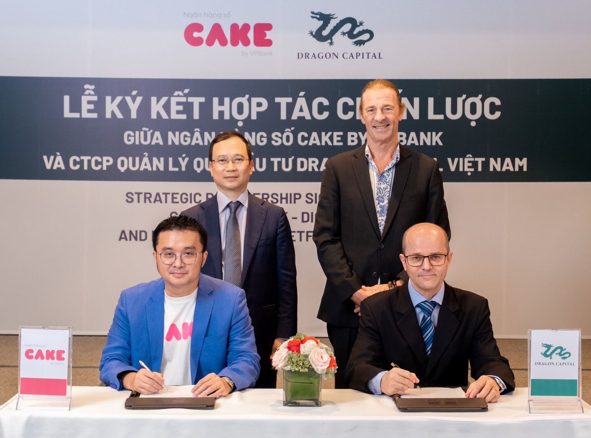 CAKE by VPBank signs partnership with Dragon Capital for micro-investment product