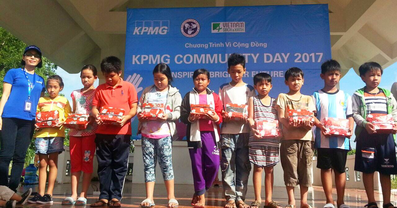 KPMG inspires a brighter community