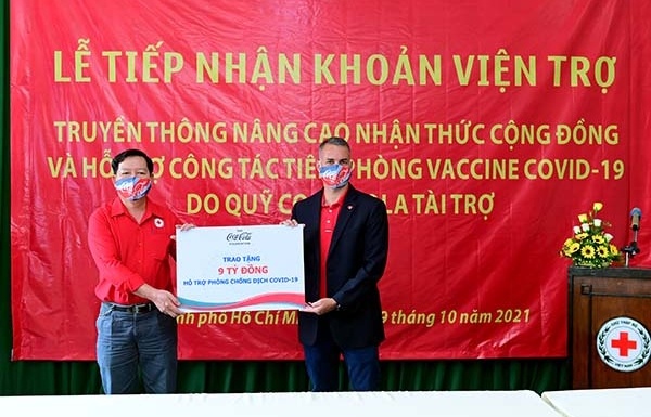 the coca cola foundation grants 400000 for covid 19 relief and response in vietnam