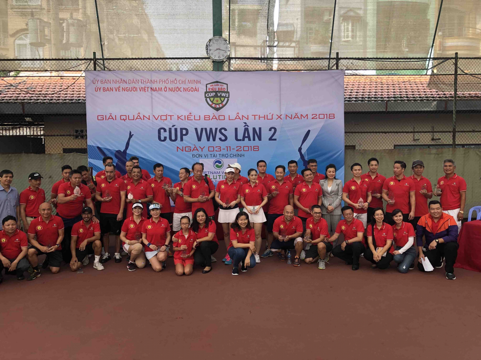 The 10th Overseas Vietnamese Tennis Tournament kicked off on Sunday