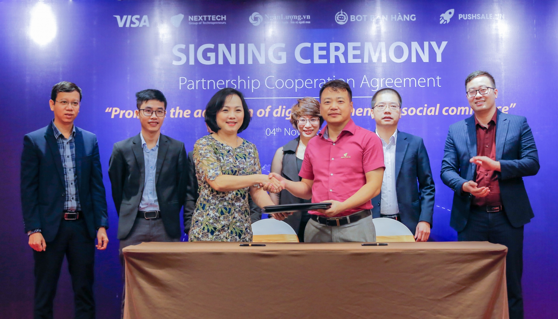 Visa and NextTech sign partnership to support social commerce merchants in Vietnam