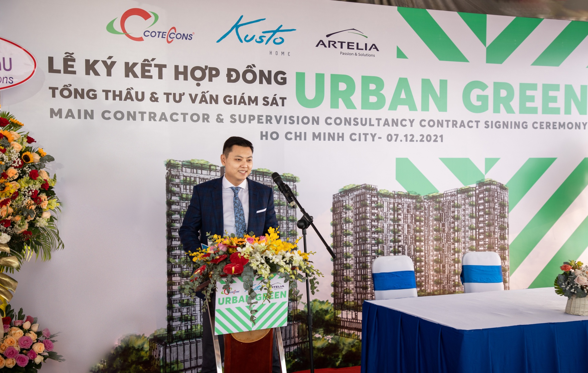 Kusto Home holds groundbreaking ceremony for Urban Green