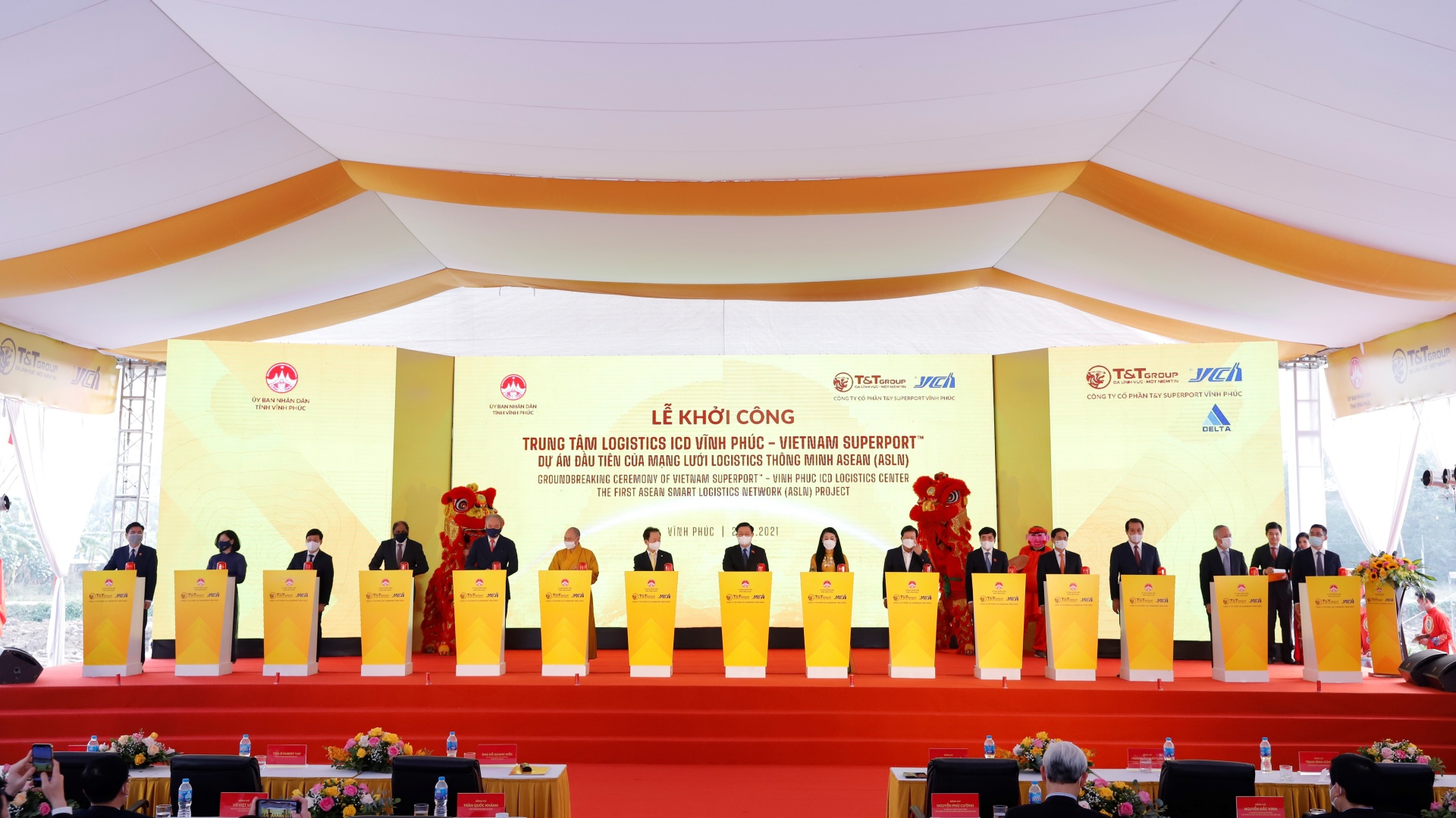 YCH Group and T&T Group break ground on Vietnam SuperPortTM logistic hub