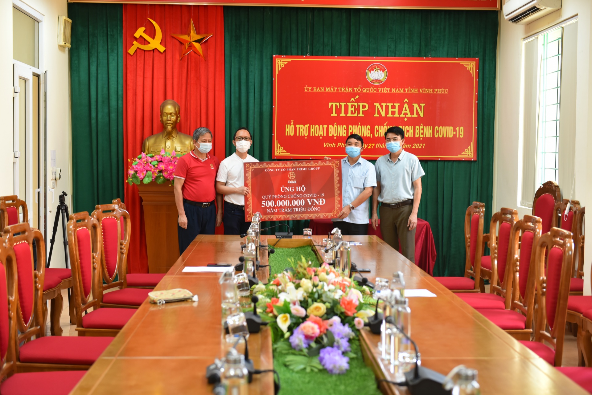 PRIME Group promotes campaign to support community affected by COVID-19 in Vietnam
