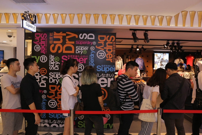 superdry looking at good prospects in hanoi