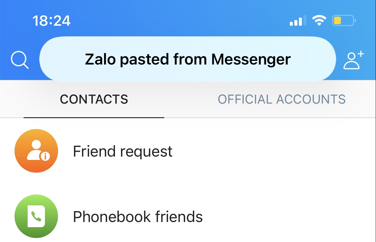 iOS update reveals Zalo and others encroaching on user privacy