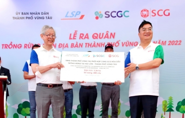 SCG Chemicals and Long Son Petrochemicals join Vung Tau to plant trees - Vimarsana News