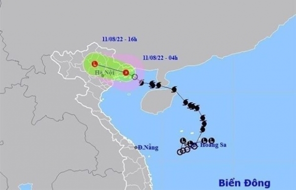 Storm Mulan weakens into tropical depression - Vimarsana News
