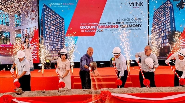 The sixth Wink Hotels broke ground in Haiphong - Vimarsana News
