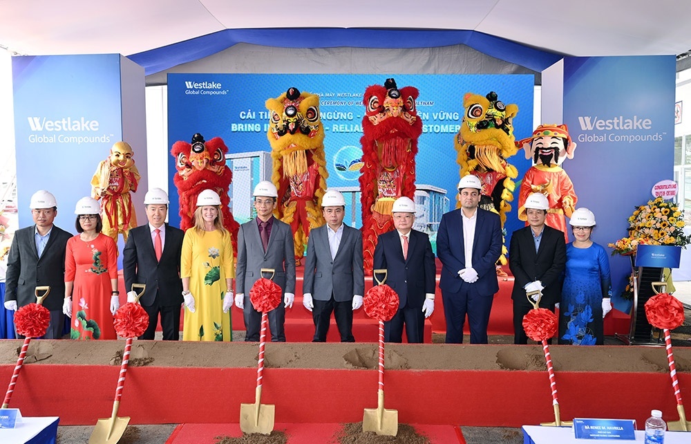 Westlake Compounds Vietnam broke ground on new compounds plant in Dong Nai