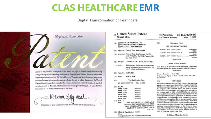 INFOMED Vietnam wins the world’s first patent for electronic medical records