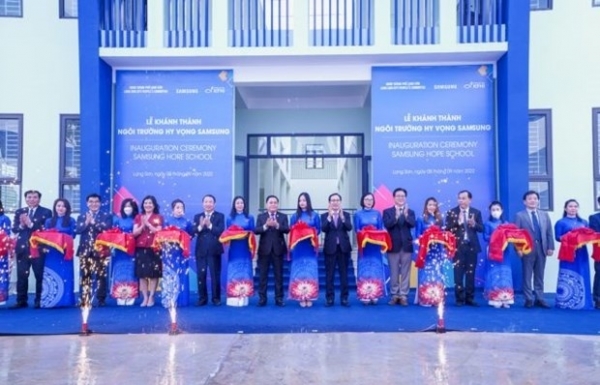 Samsung Vietnam inaugurates Hope School in Lang Son - Vimarsana News