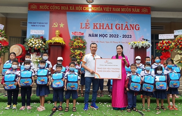 Japfa Vietnam supports disadvantaged students - Vimarsana News
